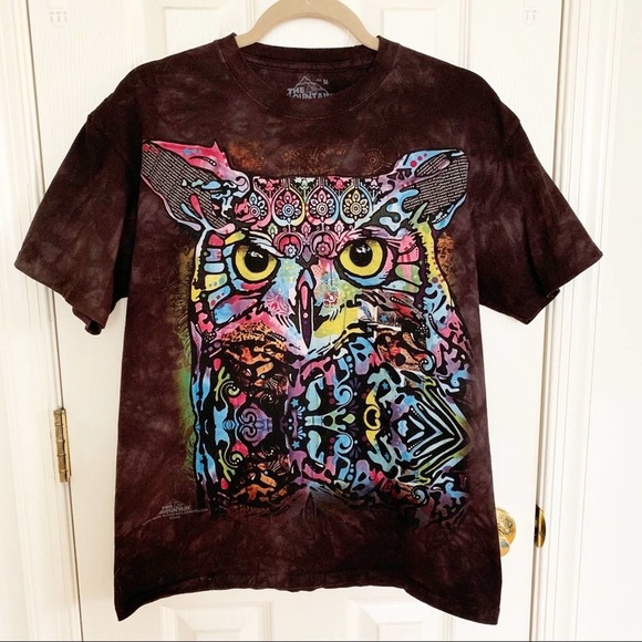The Mountain Russo Grumpy Owl Graphic Tee - Picture 1 of 4